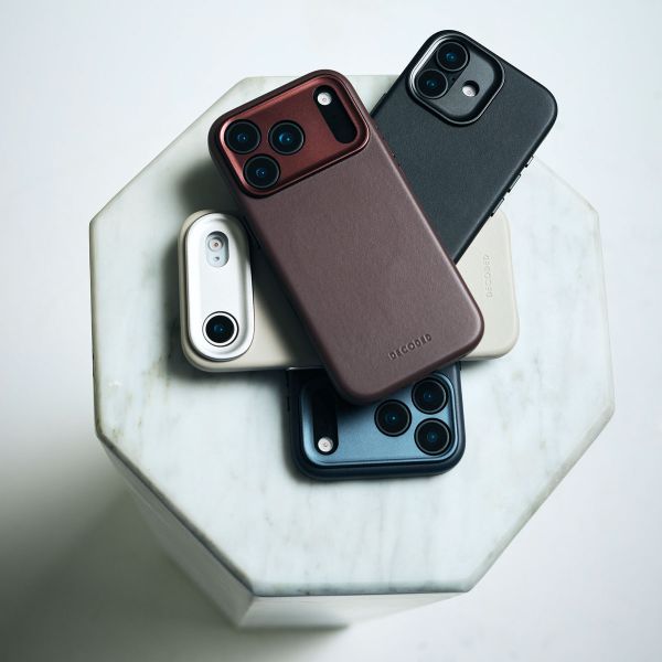 Decoded Coque en cuir MagSafe Apple iPhone Air - Noir