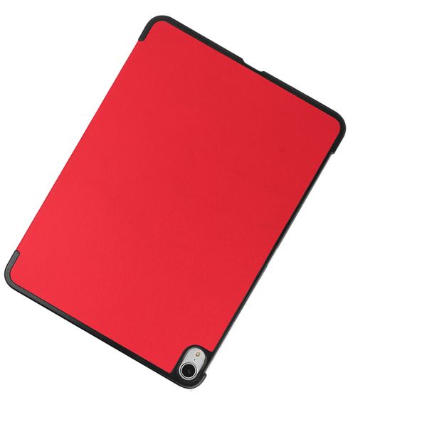 imoshion Coque tablette Trifold iPad Air 11 pouces (2024) M2 / Air 5 (2022) / Air 4 (2020) - Rouge