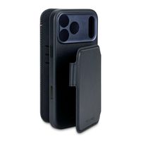 Decoded Portefeuille détachable 2 en 1 en cuir MagSafe Apple iPhone 17 Pro - Navy Shadow