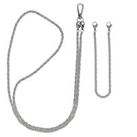Selencia Cordon de téléphone universel chaînette - Argent