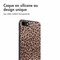 imoshion Coque design pour iPhone SE (2022 / 2020) / 8 / 7 - Leopard Mood