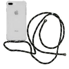 imoshion Coque avec cordon Apple iPhone 8 Plus / 7 Plus - Noir Dorée
