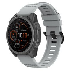 imoshion QuickFit® Bracelet en silicone Stripe Garmin Watch | Fixation 22 mm - Sable