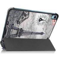 imoshion Coque tablette Trifold iPad 10 (2022) 10.9 pouces - Paris