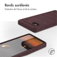 imoshion EasyGrip Backcover Google Pixel 6a - Aubergine