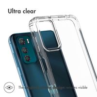 Accezz Coque Xtreme Impact Motorola Moto G42 - Transparent