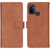 imoshion Étui de télephone portefeuille de luxe Oppo A53 / Oppo A53s - Marron