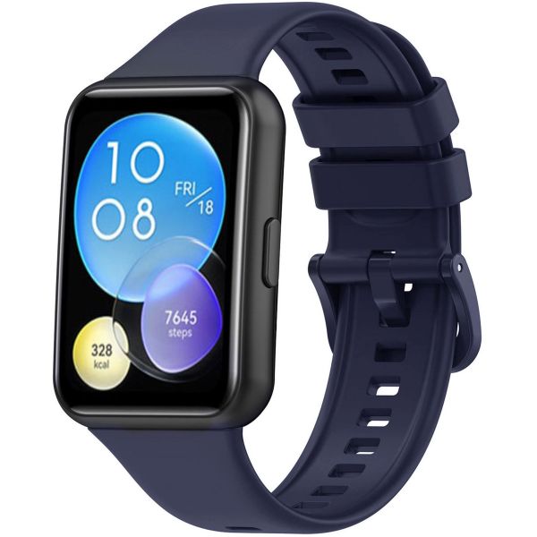 imoshion Bracelet en silicone Huawei Watch Fit 2 - Bleu foncé