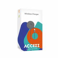 Accezz Wireless Charger USB-C - Chargeur MagSafe sans fil - 1 mètre - Blanc