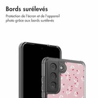 imoshion Coque Design Samsung Galaxy S21 FE - Berries Blush