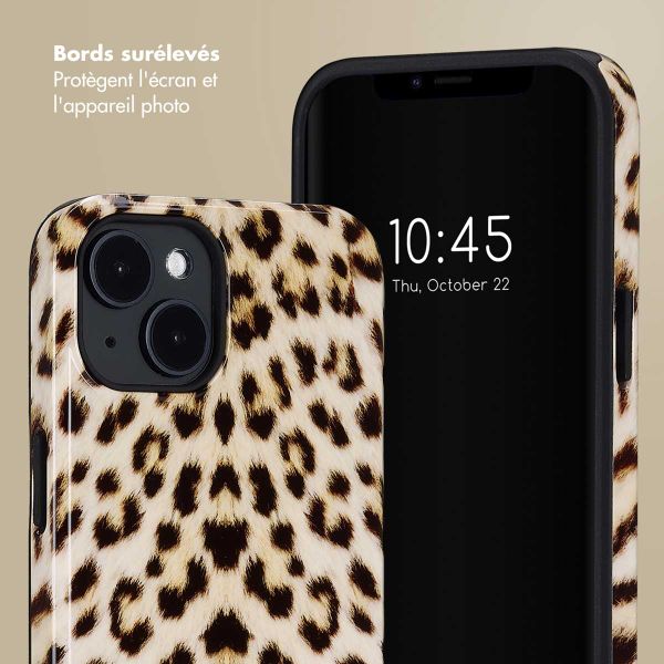 Selencia Coque arrière Vivid Tough avec MagSafe iPhone 14 - Wild Leo