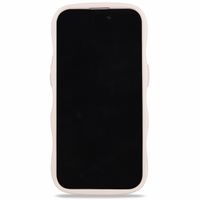 Holdit Coque Wavy Apple iPhone 14/15 Plus - Transparent / Light Beige