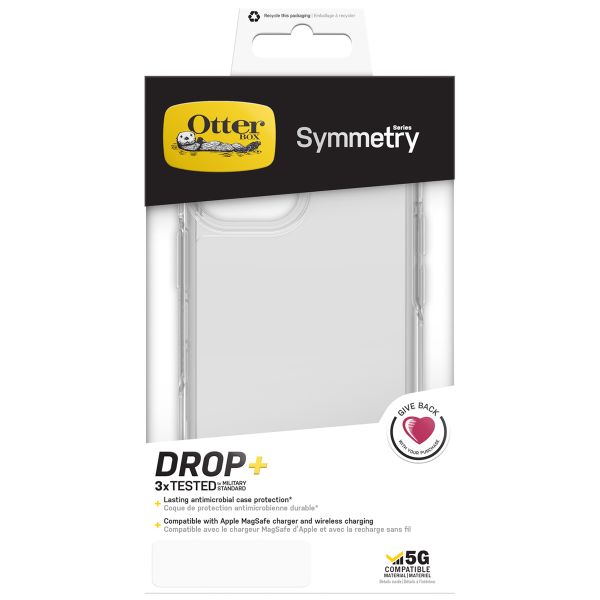 OtterBox Coque Symmetry Clear iPhone 13 Mini - Transparent