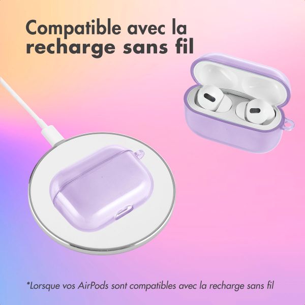 imoshion Coque Néon Apple AirPods Pro - Pourpre