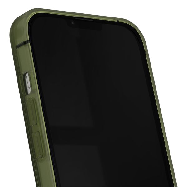 iDeal of Sweden Coque Clear iPhone 14 - Khaki