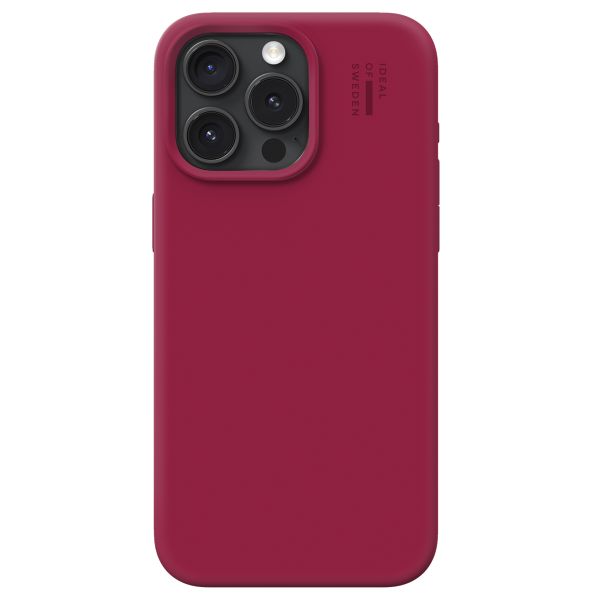 iDeal of Sweden Coque Silicone iPhone 14 Pro Max - Cranberry