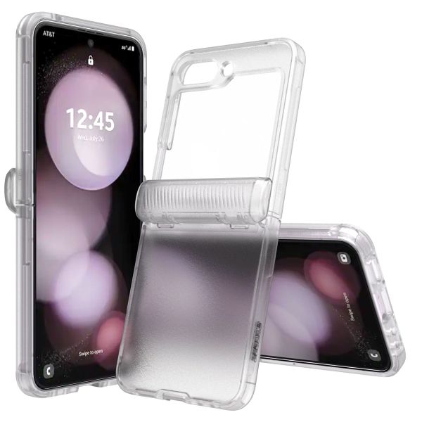 Accezz Coque Xtreme Impact Samsung Galaxy Z Flip 5 - Transparent