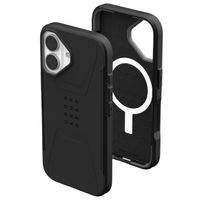 UAG Coque Civilian MagSafe iPhone 16 - Black