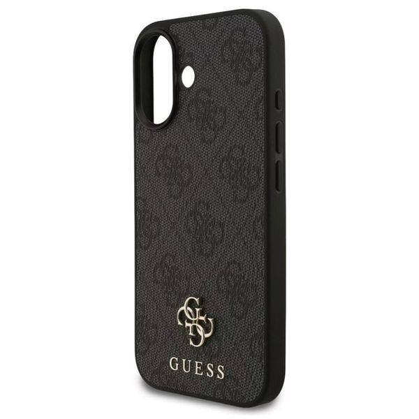 Guess Coque 4G Metal Logo MagSafe Apple iPhone 17 - Noir