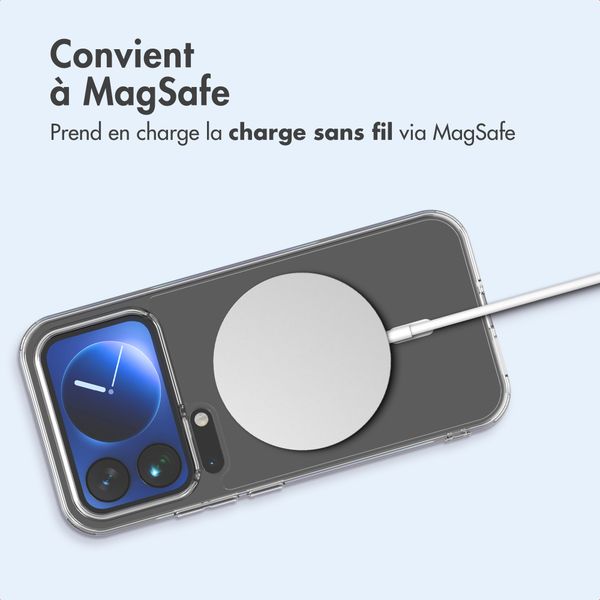 imoshion Coque arrière de protection avec MagSafe Xiaomi 17 Pro Max - Transparent