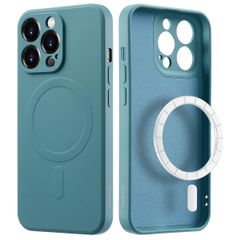 imoshion Coque Couleur avec MagSafe iPhone 14 Pro  - Smoke Green