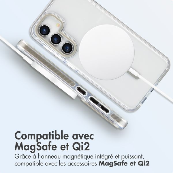 imoshion Coque Combat MagSafe Samsung Galaxy S24 - Gris