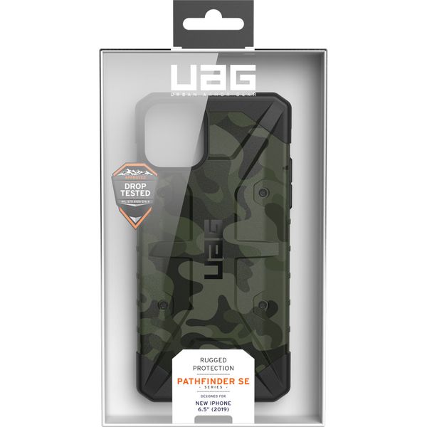 UAG Coque Pathfinder iPhone 11 Pro Max - Forest Camo Black