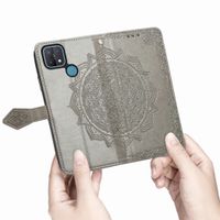 imoshion Etui de télephone Mandala Oppo A15 - Gris