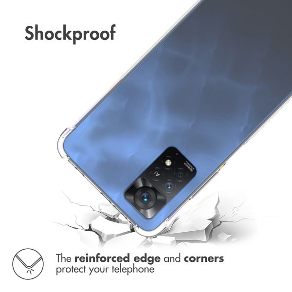 imoshion Shockproof Case Xiaomi Redmi Note 11 Pro - Transparent