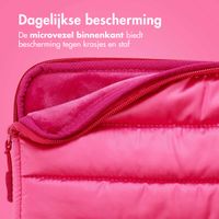 imoshion Pochette ordinateur Puffer 13-14 pouces - Hot Pink