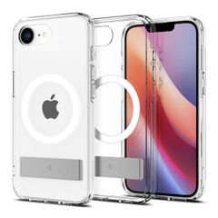 Spigen Coque Ultra Hybrid S MagSafe Apple iPhone 16e - Clear / White