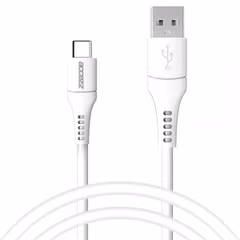 Accezz Câble USB-C vers USB - 1 mètre - Blanc