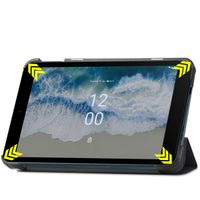 imoshion Coque tablette Design Trifold Nokia T10 - Don't touch