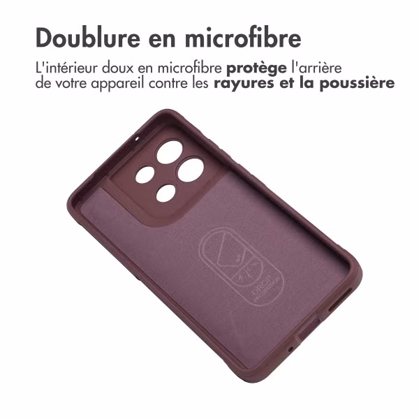 imoshion EasyGrip Backcover Motorola Moto G86 - Aubergine