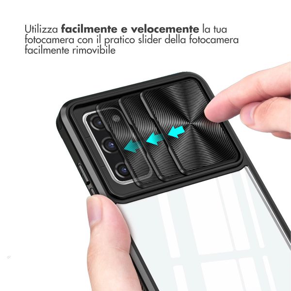 imoshion Coque arrière Camslider Samsung Galaxy S20 FE - Noir