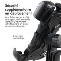 imoshion ﻿Rugged Bicycle Phone Holder - Porte-téléphone vélo - Universel - Ajustable - Noir