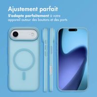 imoshion Coque Color Guard avec MagSafe Apple iPhone Air - Bleu clair