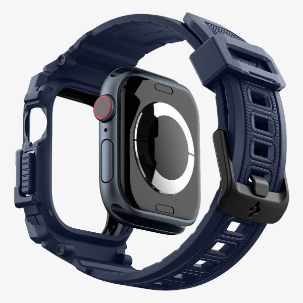 Spigen Coque Rugged Armor™ Pro Apple Watch 10 - 42 mm - Navy Blue