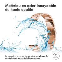 imoshion Bracelet en acier  - Connexion universelle 22 mm - Rose Doré