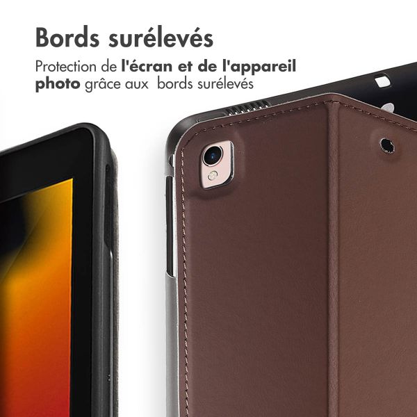 Accezz Coque tablette Classic Apple iPad 6 (2018) 9.7 pouces / iPad 5 (2017) 9.7 pouces / Air 2 (2014)/Air 1 (2013) - Marron