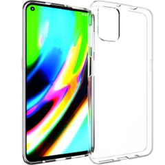 Accezz Coque Clear Motorola Moto G9 Plus - Transparent
