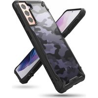 Ringke Coque Fusion X Samsung Galaxy S21 Plus - Camo Noir