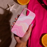 Selencia Coque arrière Vivid Samsung Galaxy A16 - Pastel Lipstick Marble
