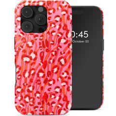 Selencia Coque arrière Vivid Tough avec MagSafe iPhone 16 Pro Max - Wild Spots Lipstick