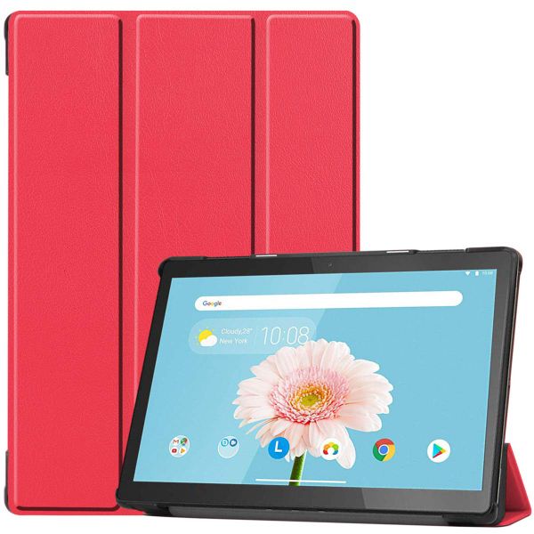 imoshion Coque tablette Trifold Lenovo Tab M10 - Rouge