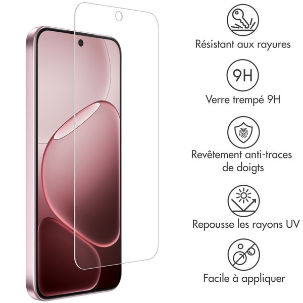 Accezz Protection d'écran en verre trempé Oppo A6 Pro (5G)