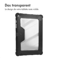 Accezz Coque tablette Rugged Trifold Samsung Galaxy Tab A9 Plus - Noir
