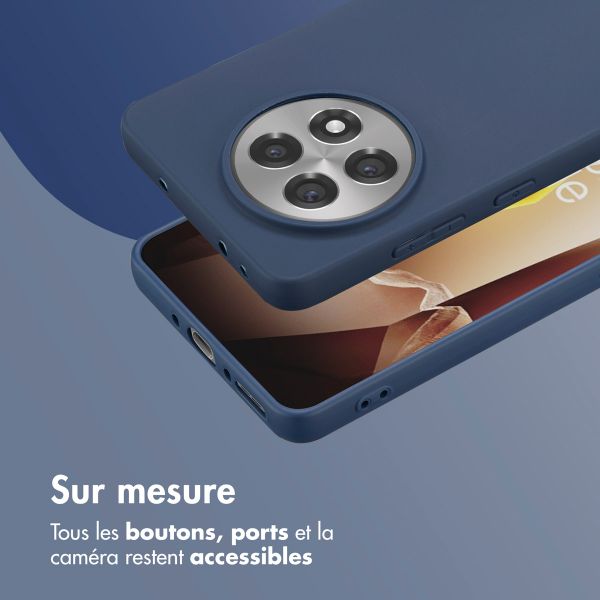 imoshion Coque Couleur OnePlus 13R - Bleu foncé