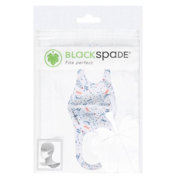 Blackspade Masque lavable unisexe enfants de 3-7 ans - Réutilisable