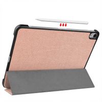 imoshion Coque tablette Trifold Apple iPad Air 11 pouces (2026) M4 / (2025) M3 / (2024) M2 / Air 5 (2022) / Air 4 (2020) - Rose Doré